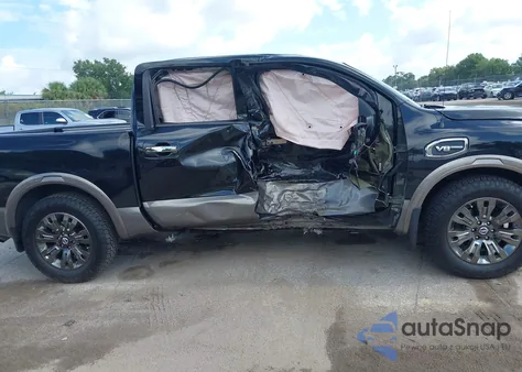 2017 Nissan Titan Platinum Reserve из США, поврежденный, VIN 1N6AA1E67HN508448